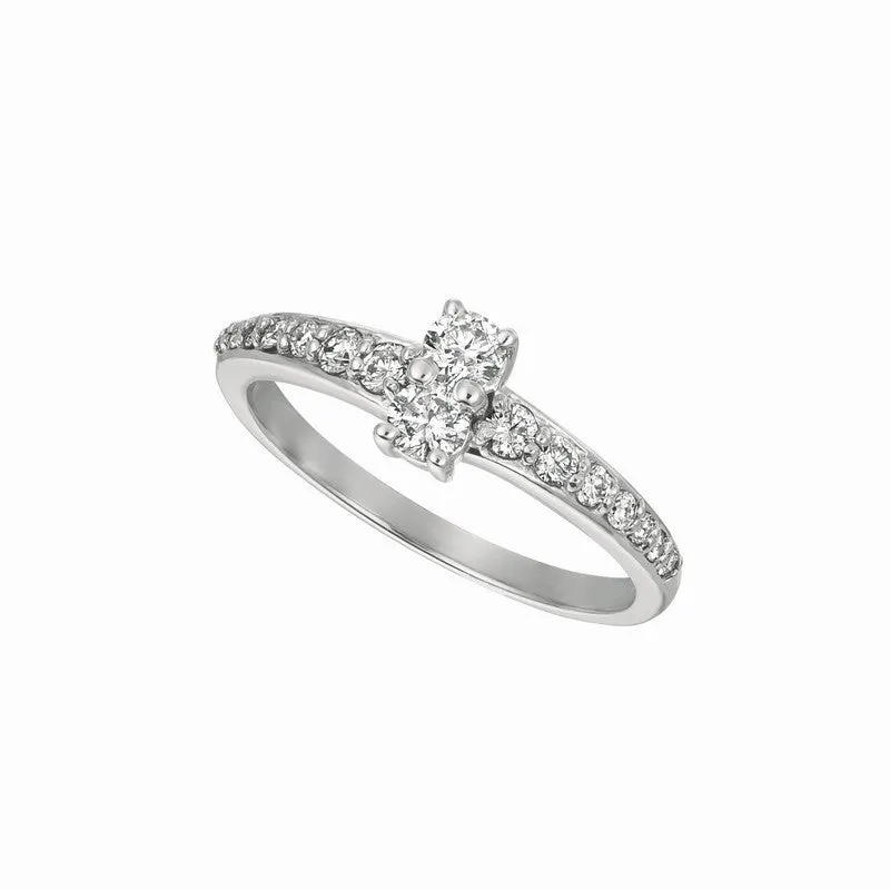 DIAMOND RING 14K GOLD (0.51 CTW) 4