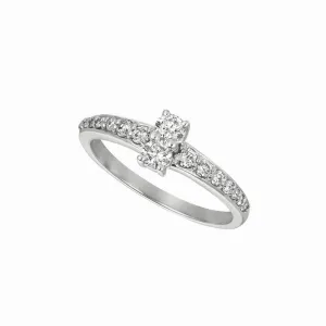 DIAMOND RING 14K GOLD (0.51 CTW) 4