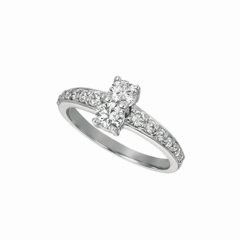 DIAMOND RING 14K GOLD (0.75 CTW) 11
