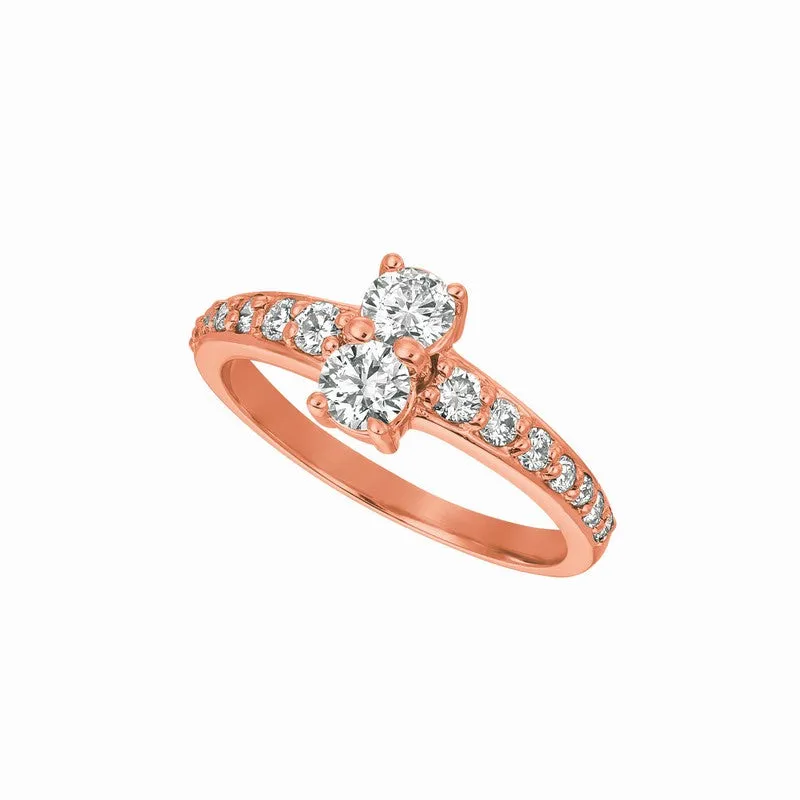 DIAMOND RING 14K GOLD (0.75 CTW) 11