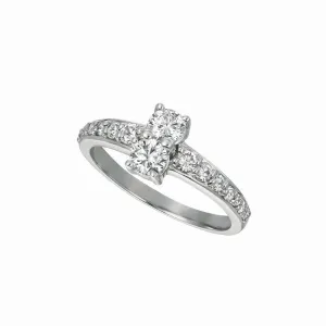 DIAMOND RING 14K GOLD (0.75 CTW) 11