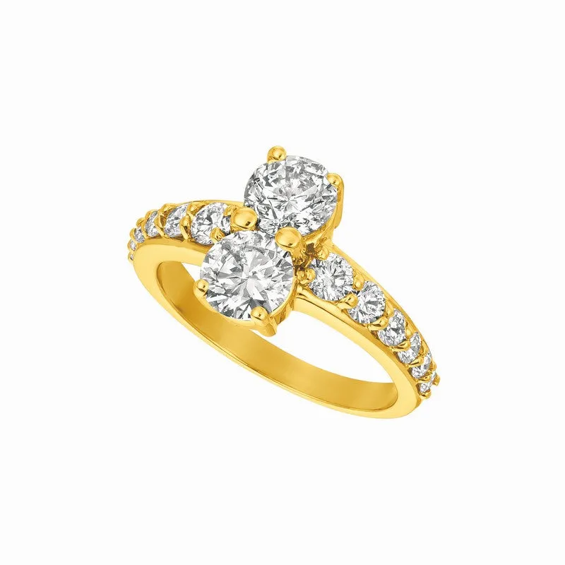 DIAMOND RING 14K GOLD (2.15 CTW)