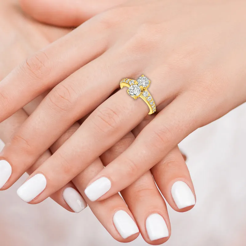 DIAMOND RING 14K GOLD (2.15 CTW)