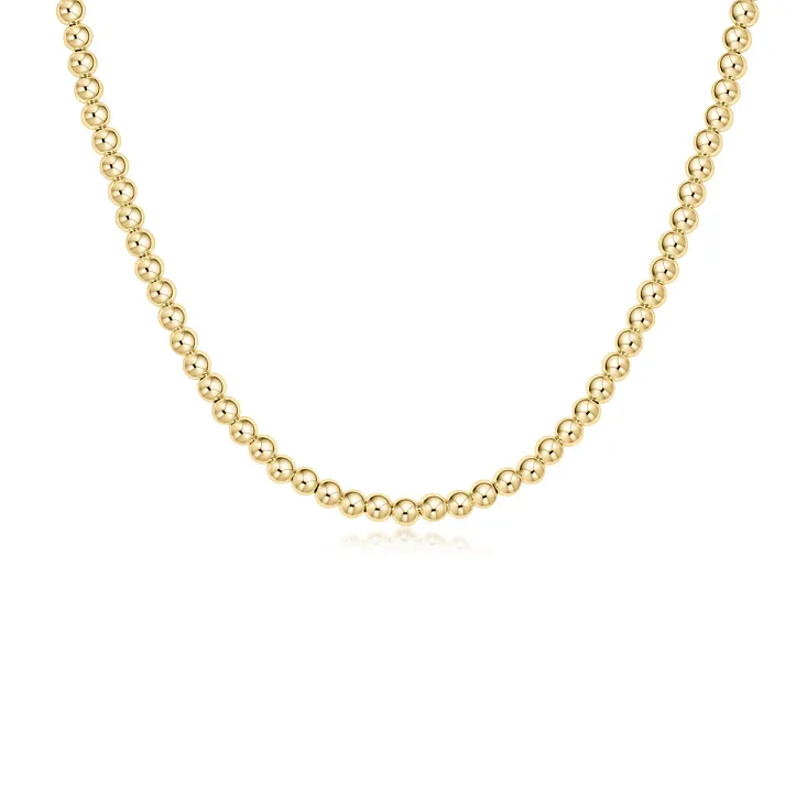 enewton Classic Gold 4mm Bead Choker