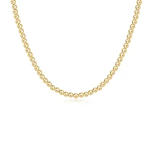 enewton Classic Gold 4mm Bead Choker