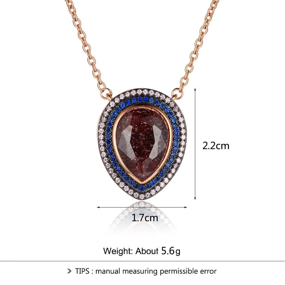 Geometric Choker Silver Pendant Necklaces