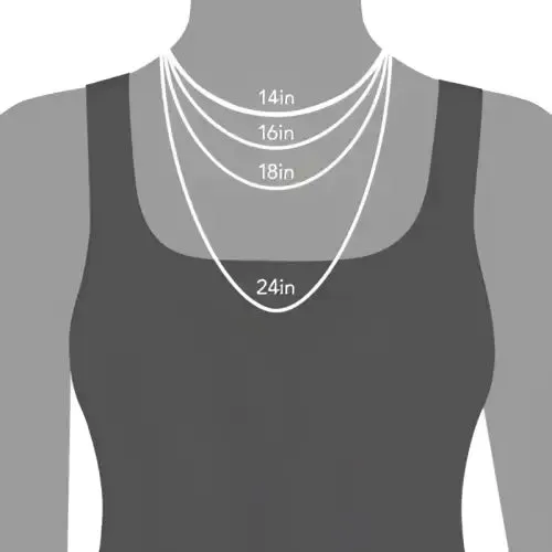 Geometric Colored Zircon Necklace