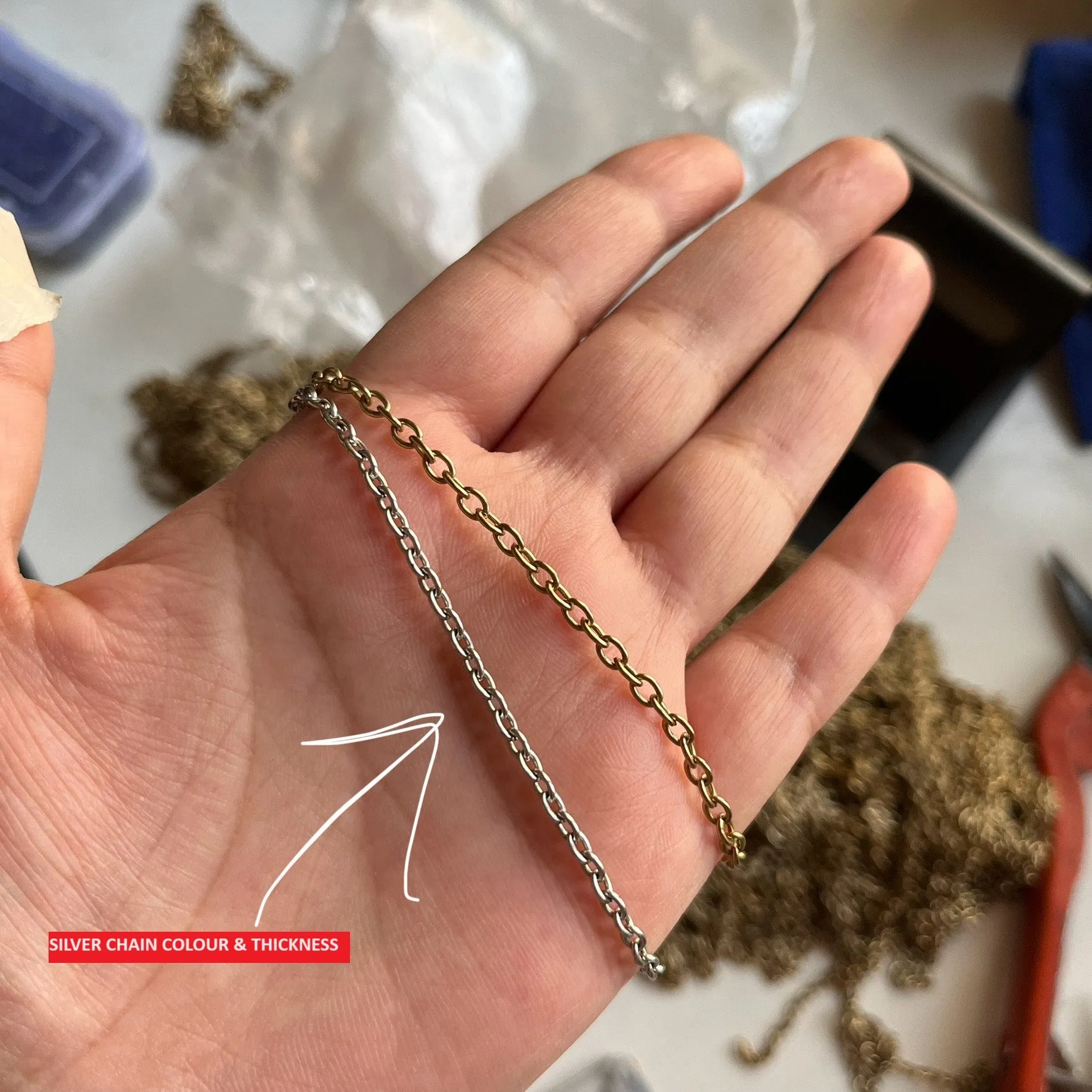 Golden Anti-Tarnish Chain