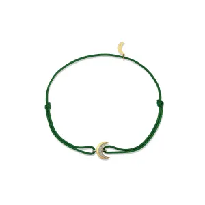 HIGH MOON GREEN CORD BRACELET