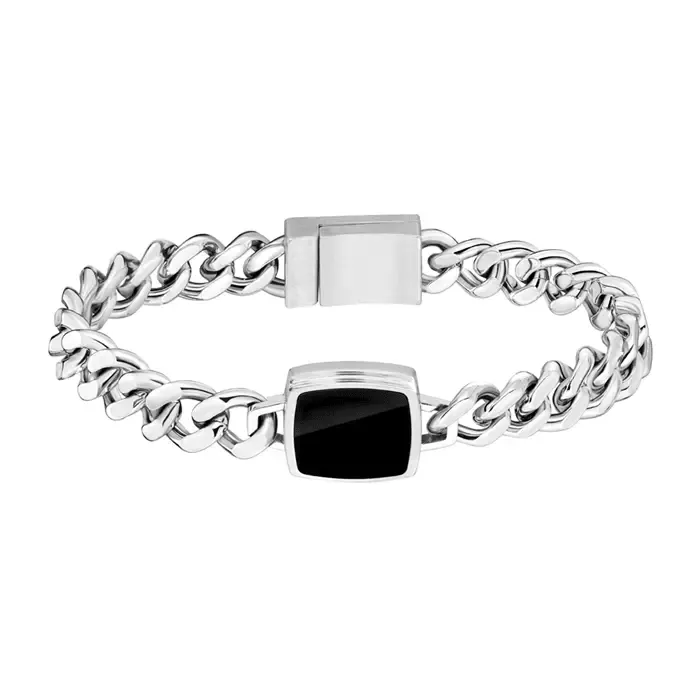 Hugo Boss Jewelry Men's Odell Collection Stainless Steel Bracelet 1580650M