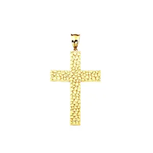 Impressive 10K Yellow Gold 10.30 Grams Cross Pendant