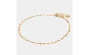Interlocked Chain Choker Necklace