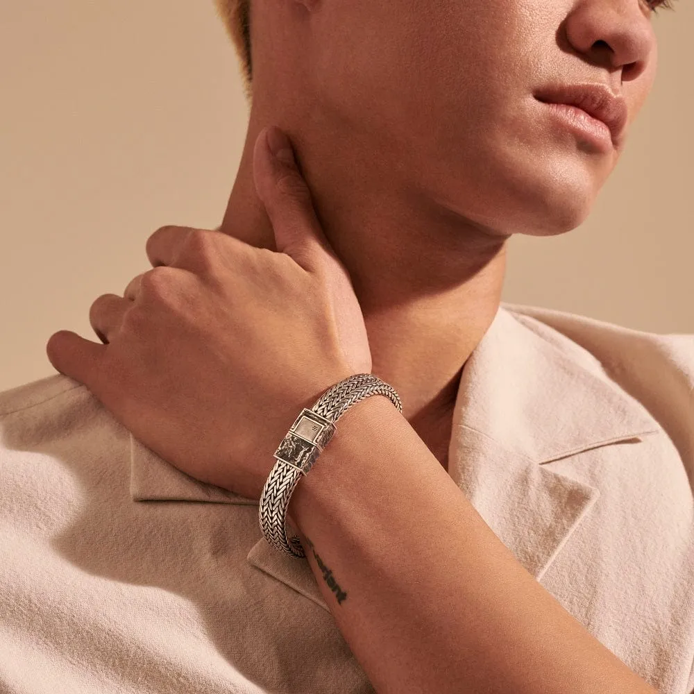 John Hardy Silver Rata Chain Bracelet