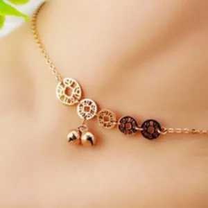 Lucky Coins Bell Anklet