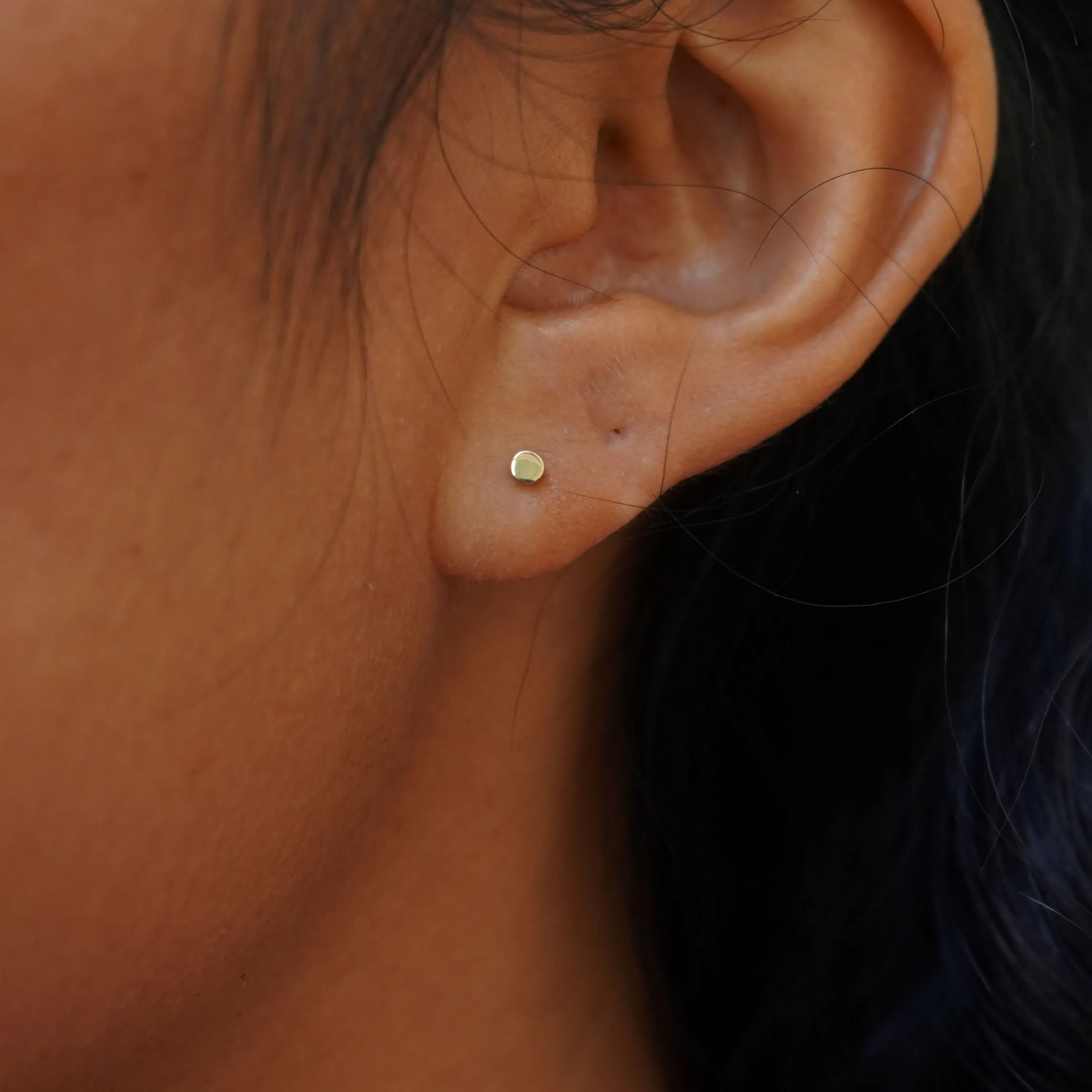 Mini Circle Earring
