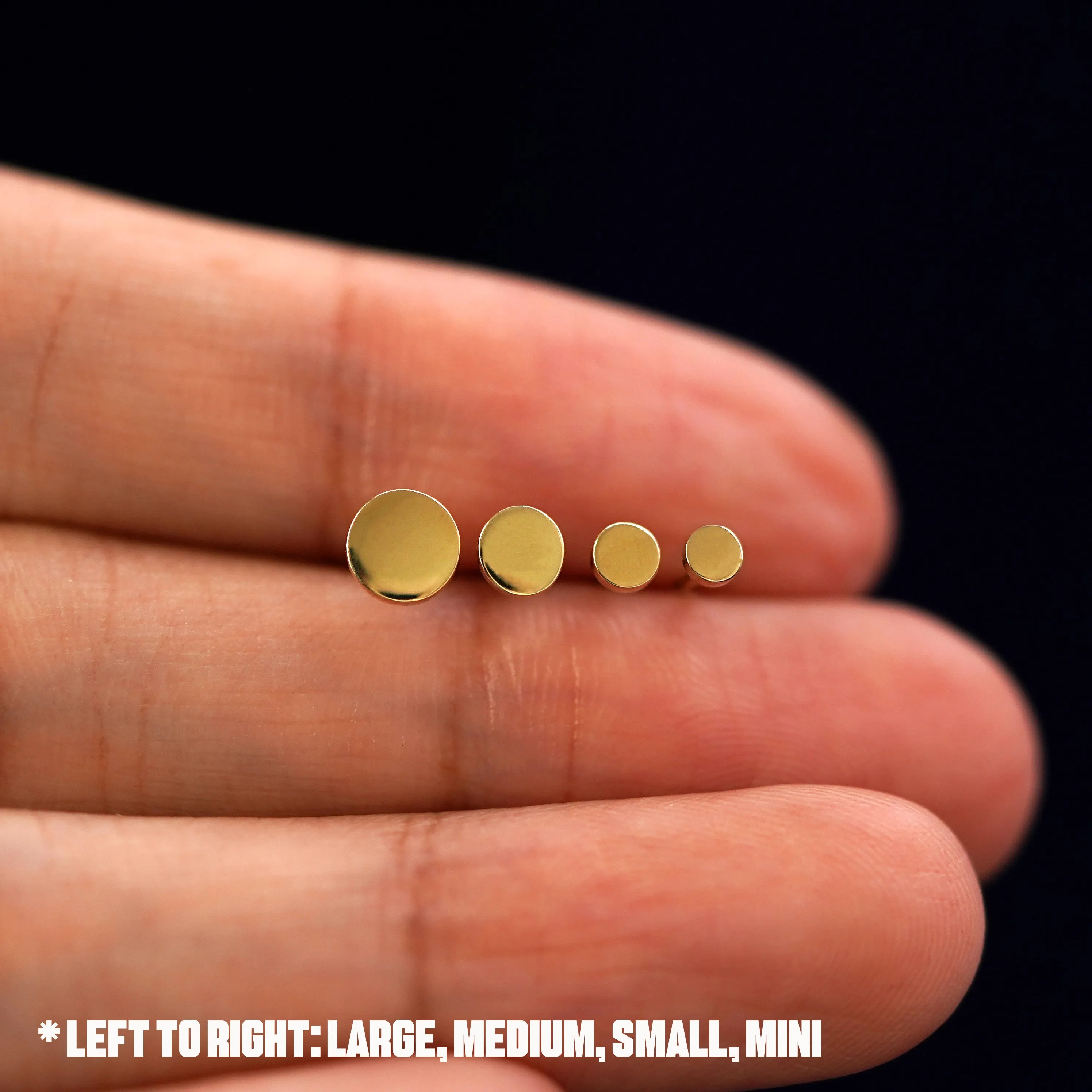 Mini Circle Earring