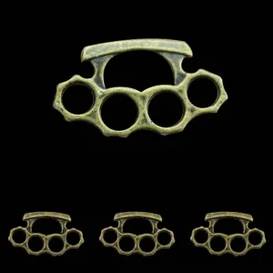 Miniature Brass Knuckle Pendants