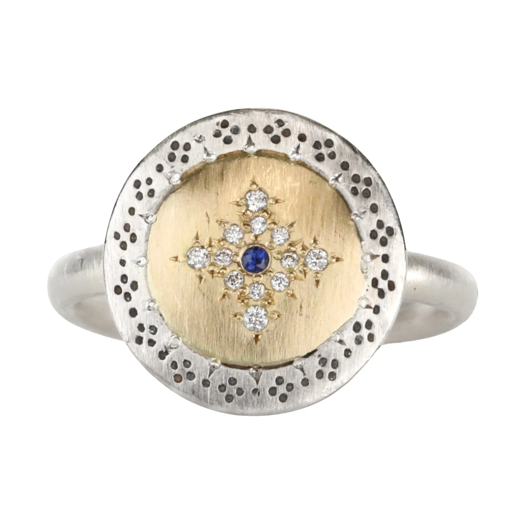 Mixed Gold & Silver "Seeds of Harmony" Ring