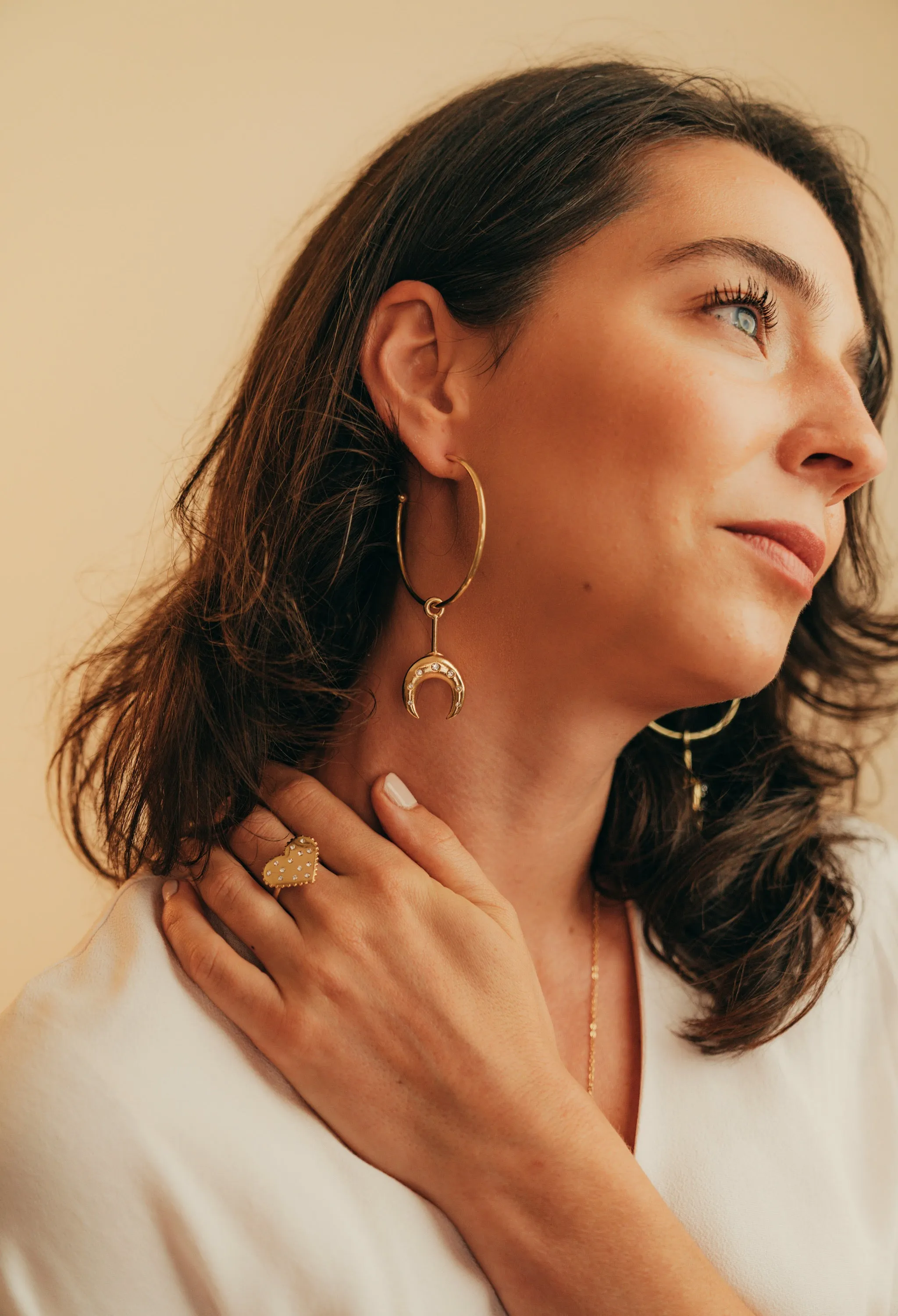Moon Earrings