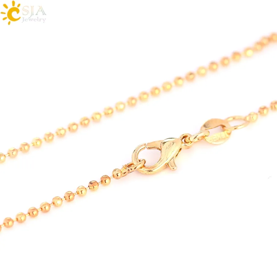 Natural Stones Crescent Moon Necklaces Pendants