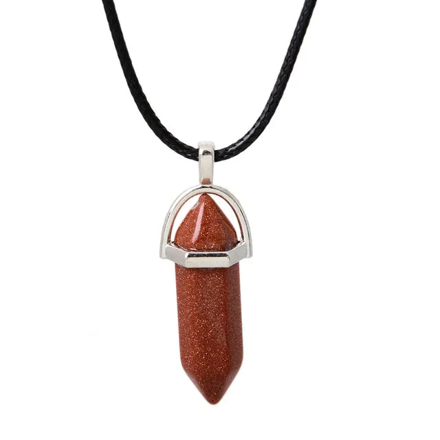 New Style Double Layer Black Velvet Chokers Fashion Punk Geometric Opal Pendants Necklaces For Women Boho Party Jewelry Gift