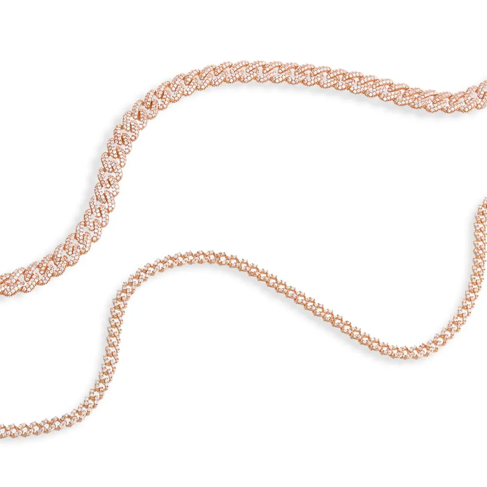 Pavé Double Chain Link Combo Set