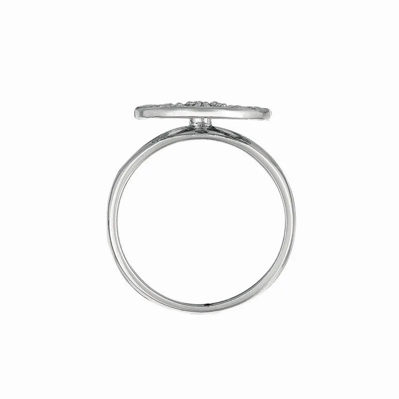 PEACE DIAMOND RING 14K GOLD (0.31 CTW)