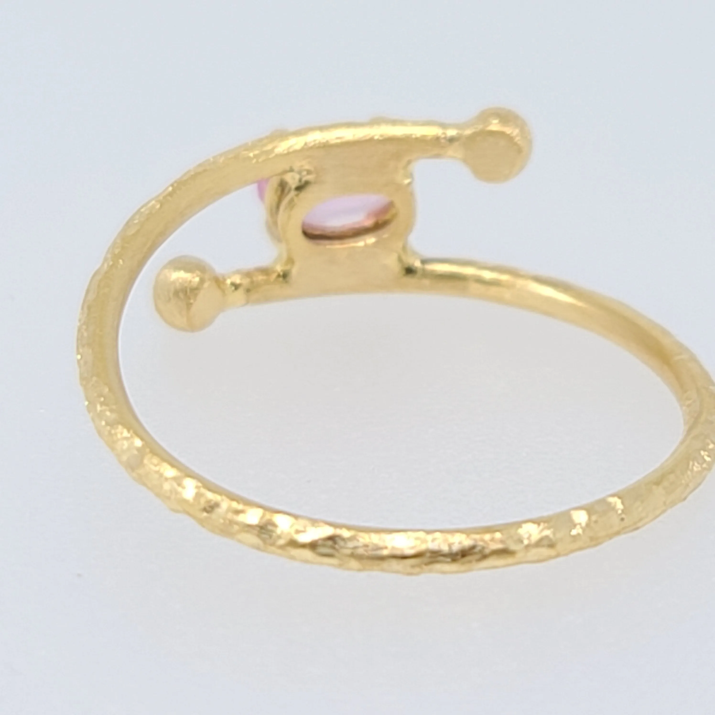 Pink Sapphire Ring