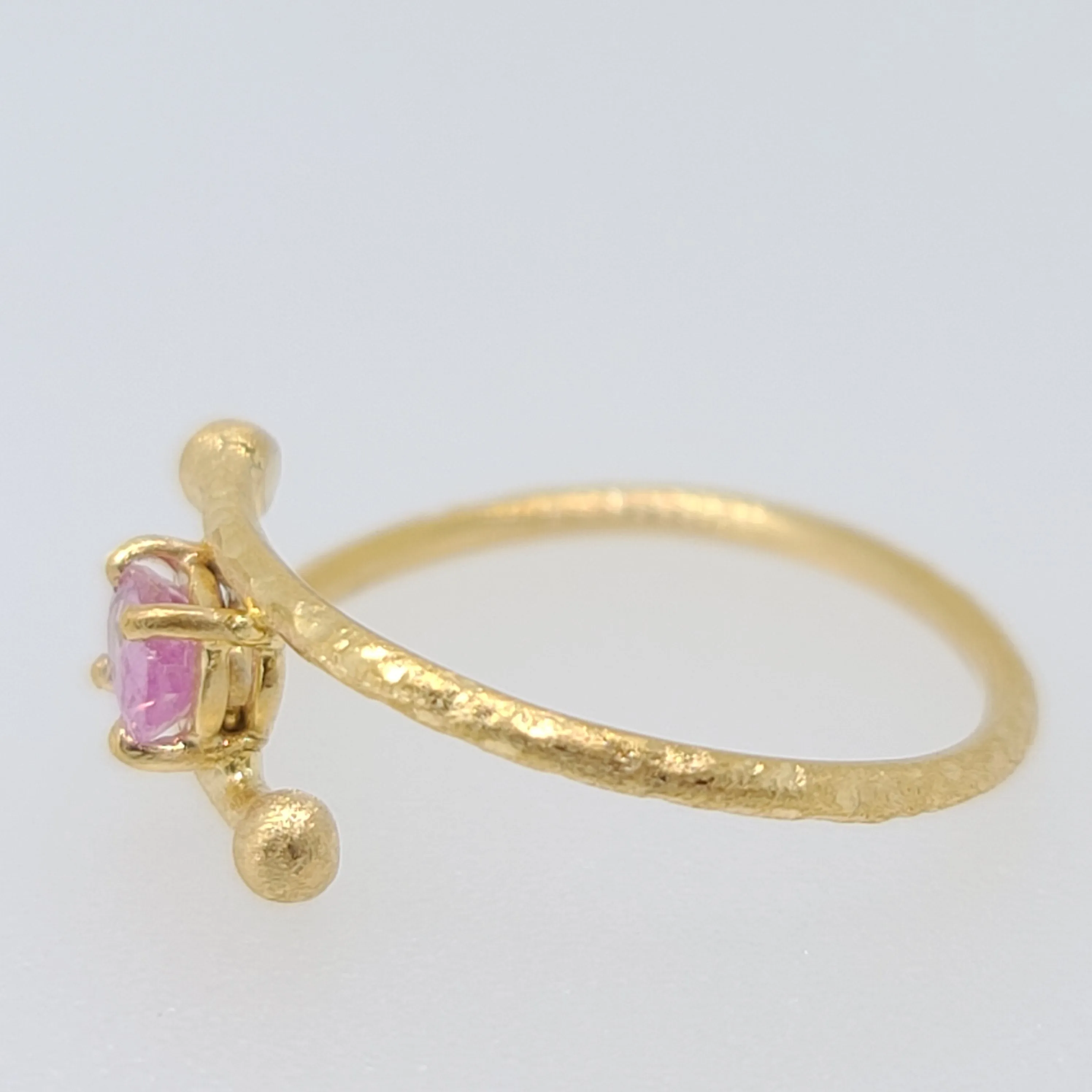 Pink Sapphire Ring