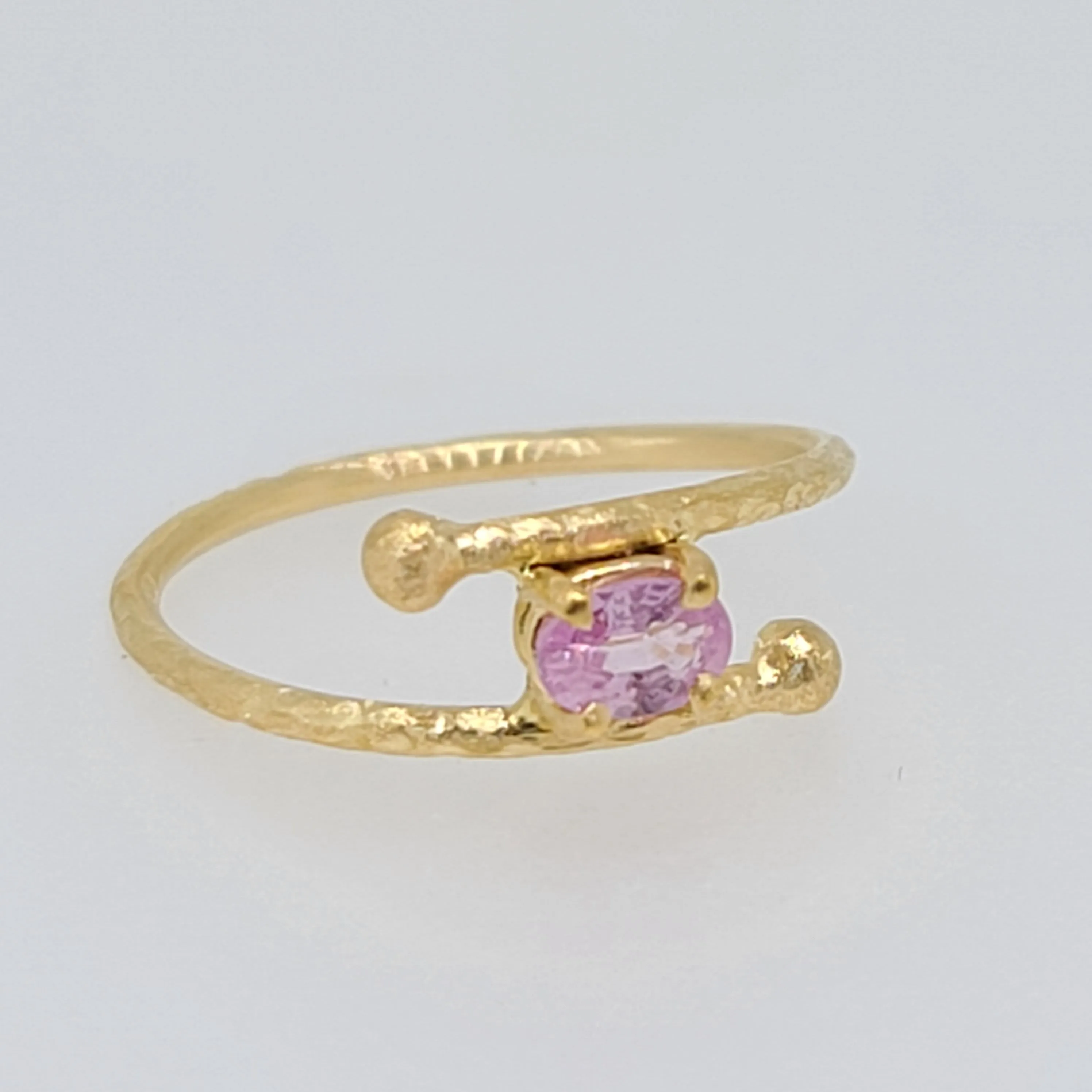 Pink Sapphire Ring