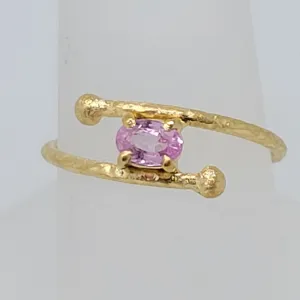 Pink Sapphire Ring