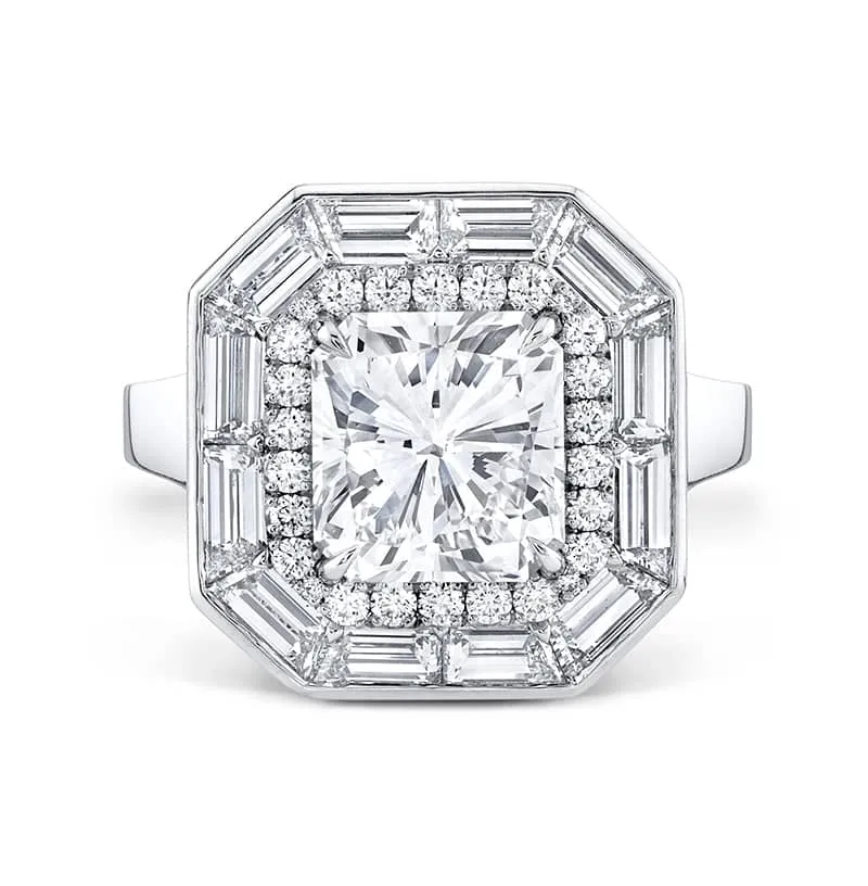 Radiant Cut Diamond Ring