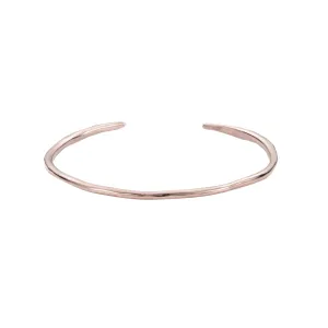 Raw Extra Thin Cuff - Rose Gold