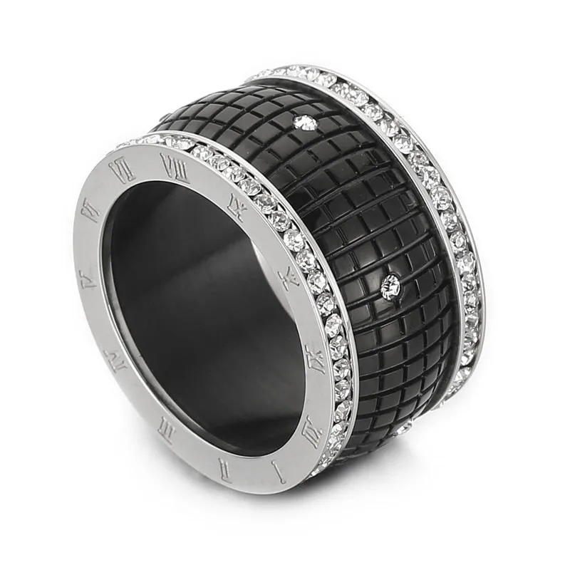 Retro Roman Numeral Ring Gold For Women Jewelry