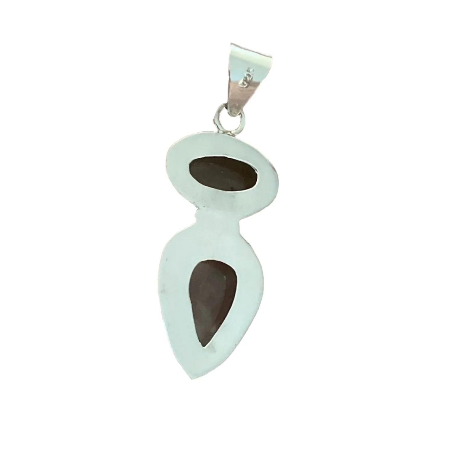 Rhodonite Solid 925 Sterling Silver Pendant