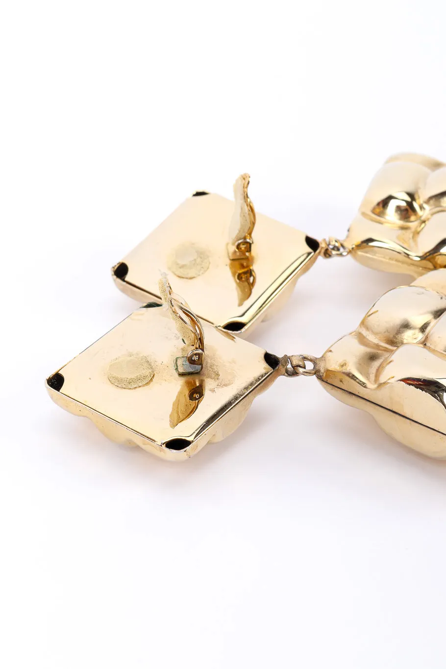 Rhombus Bubble Drop Earrings