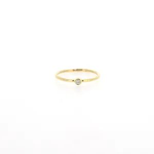 Riley Bezel Diamond Ring