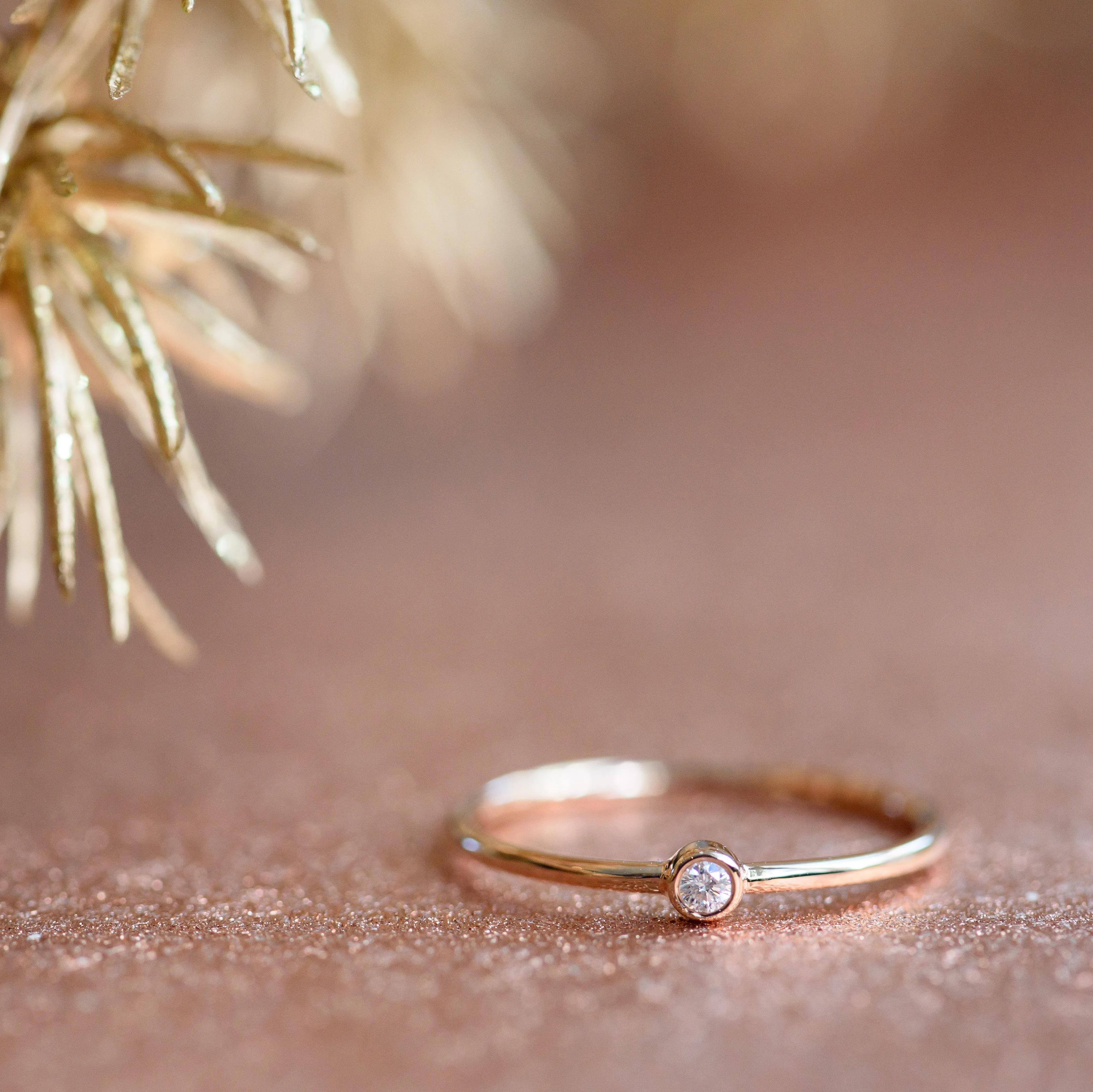 Riley Bezel Diamond Ring