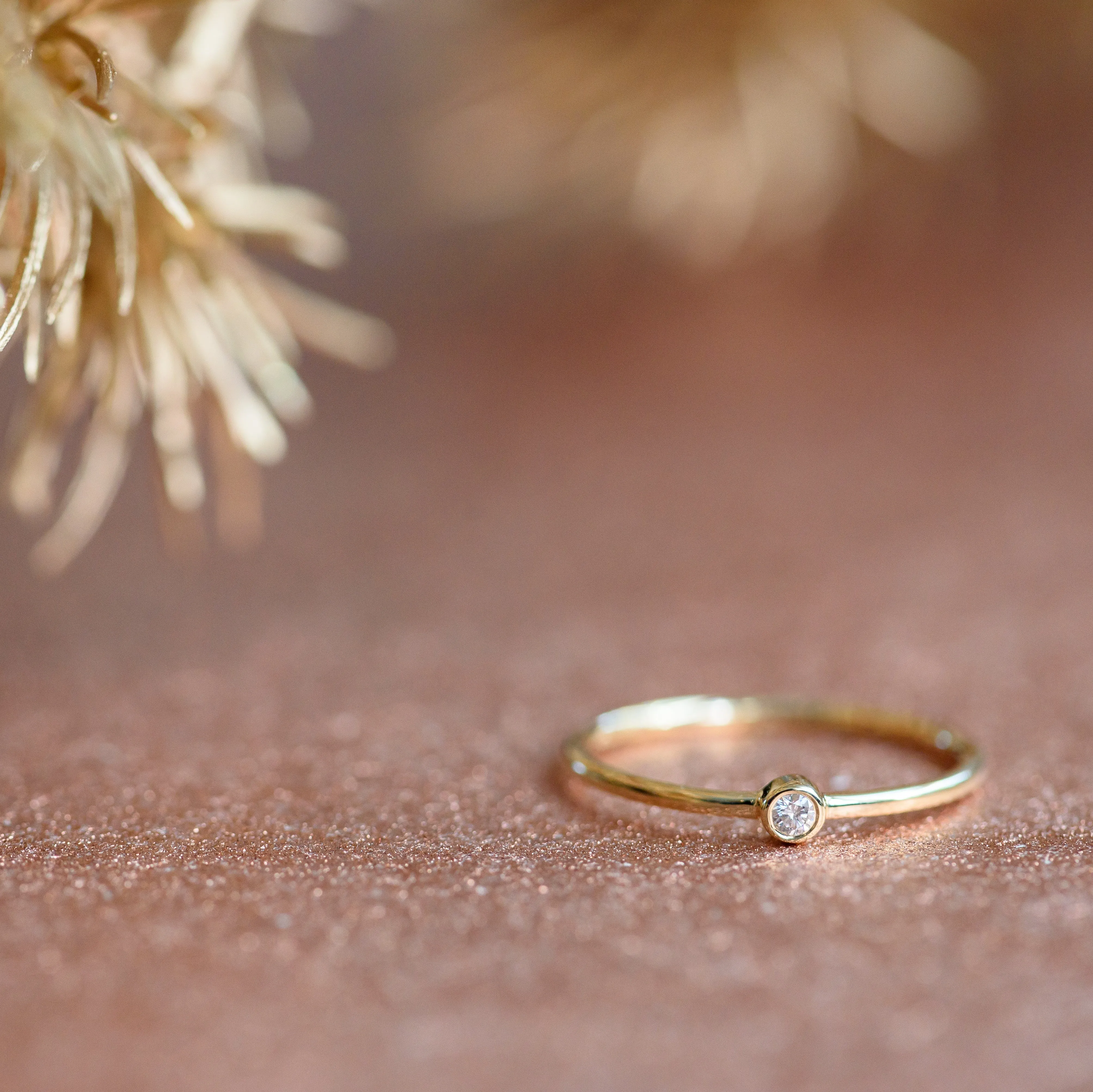 Riley Bezel Diamond Ring