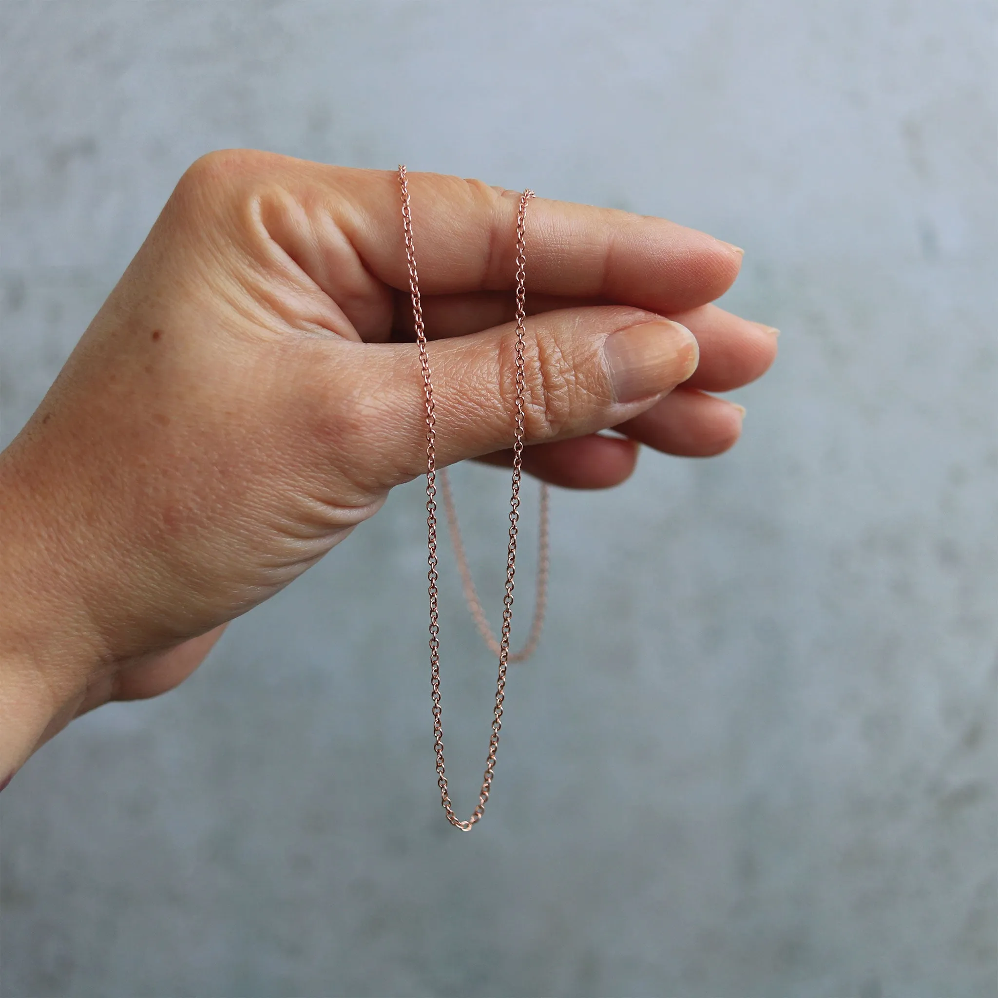 Rose Gold Cable Chain