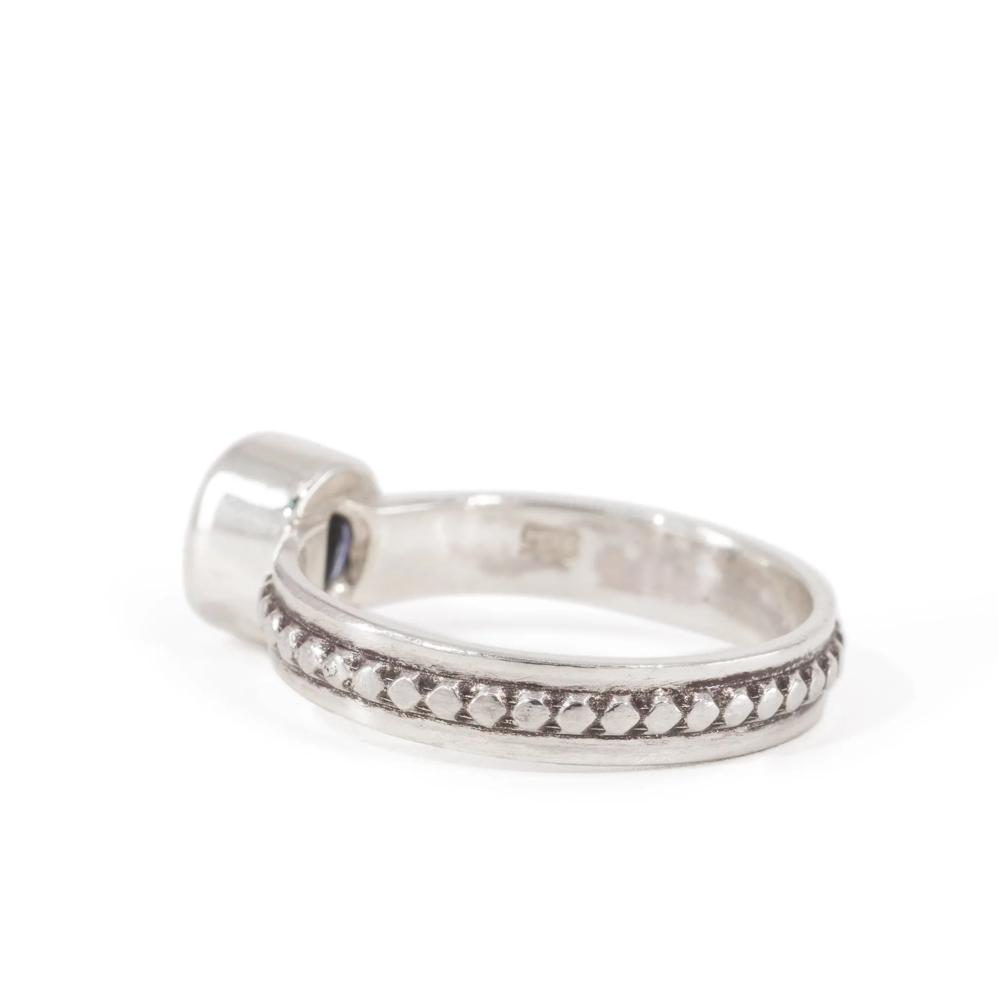 Sapphire 1.59 Carat Sterling Silver Handcrafted Gemstone