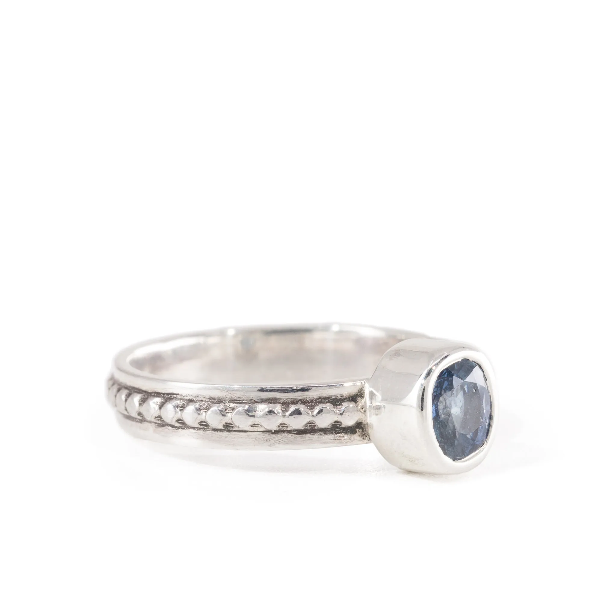 Sapphire 1.59 Carat Sterling Silver Handcrafted Gemstone