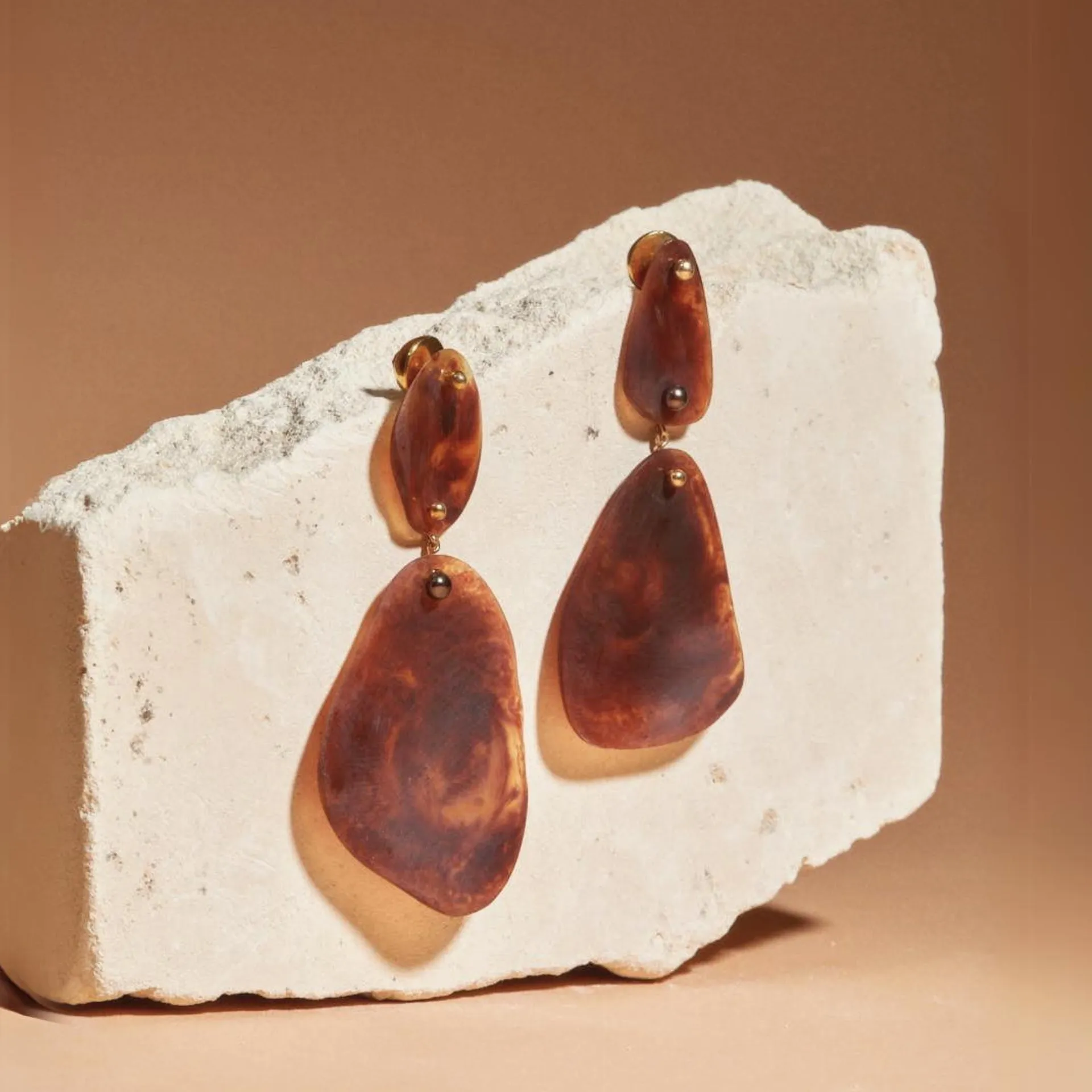 Senso Earrings | tortoise