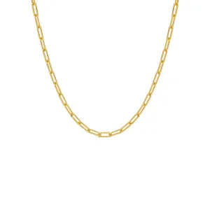 Small Paperclip Link Necklace