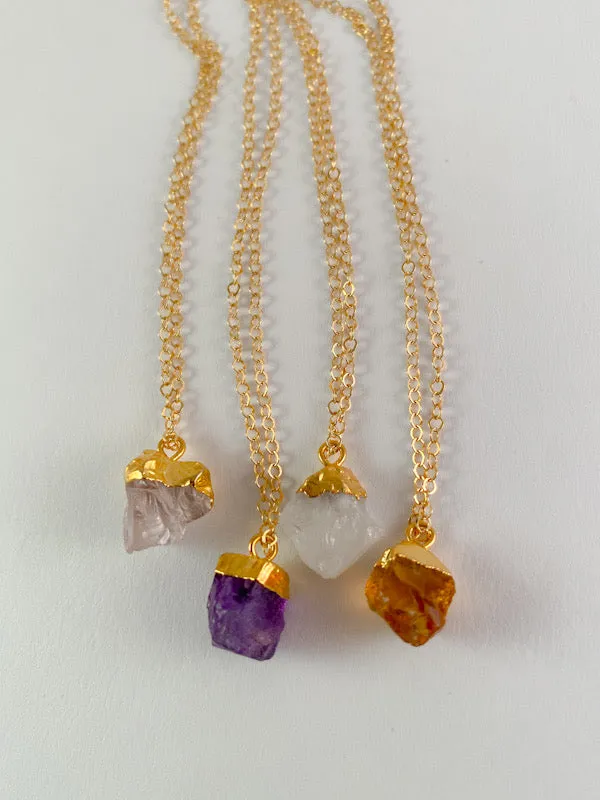 Small Quartz Necklace