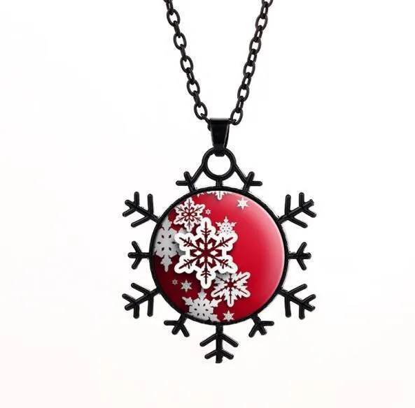 Snowflake Sweater Necklace