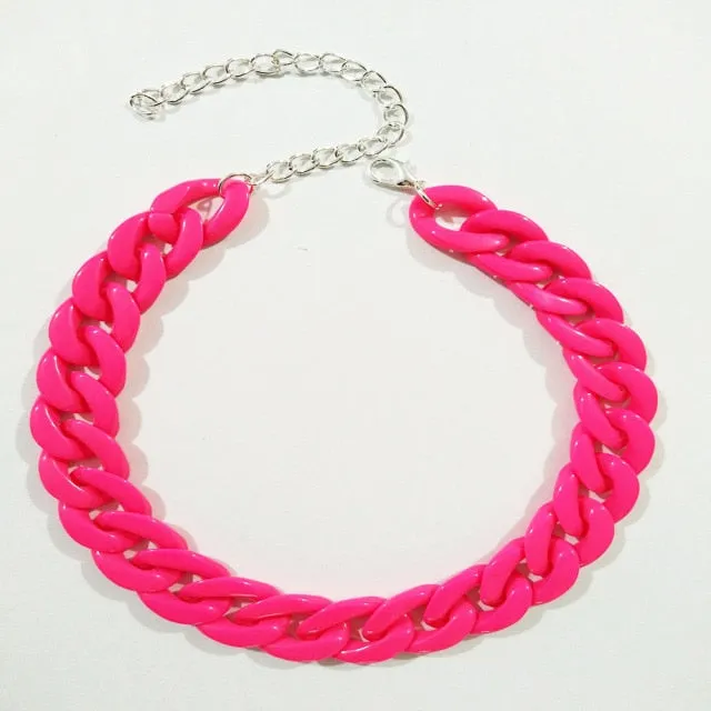 Thick Necklace Chain Choker Jewellery
