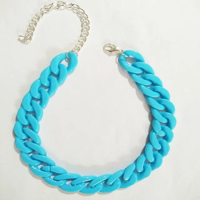 Thick Necklace Chain Choker Jewellery
