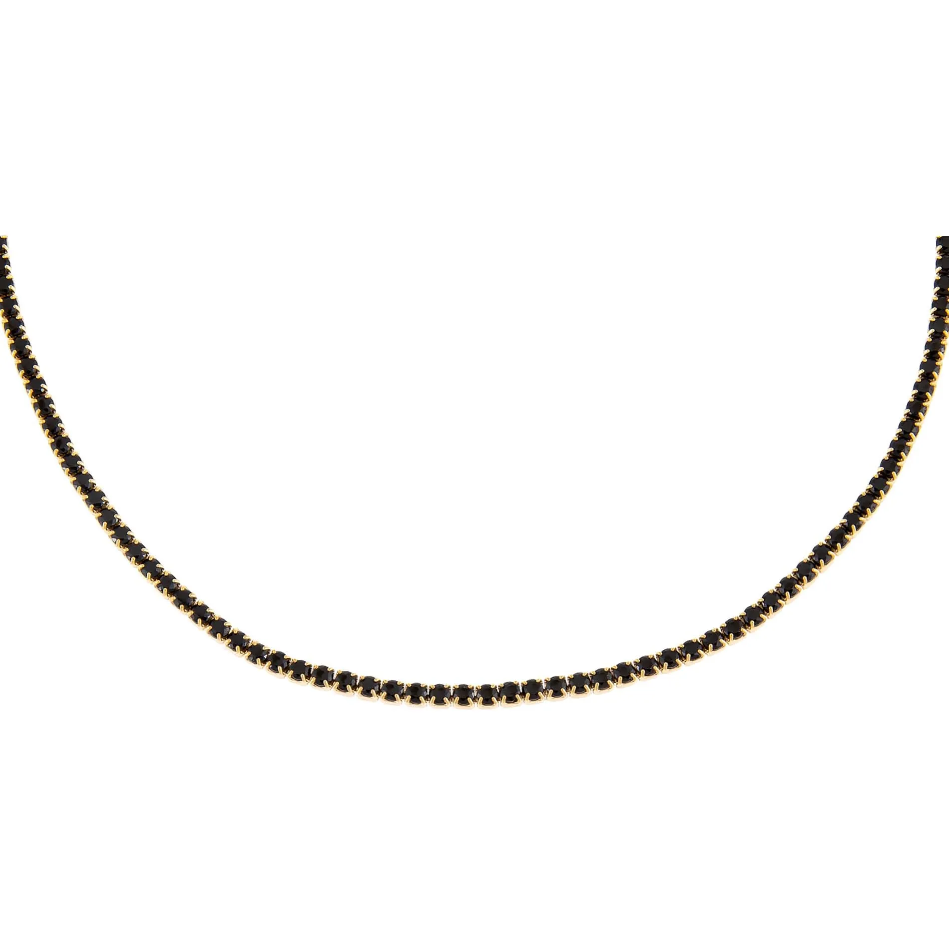 Thin Colored Tennis Choker