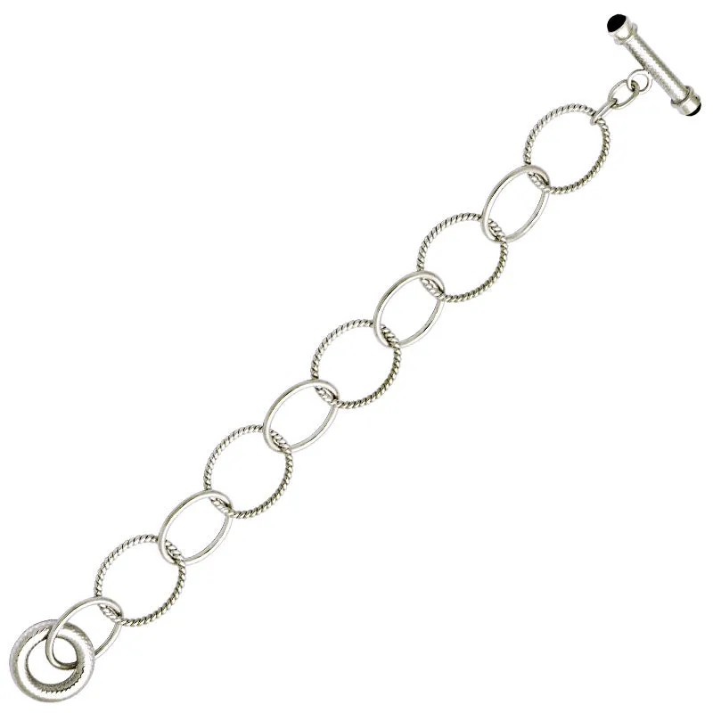 Toggle Bracelet-Iolite